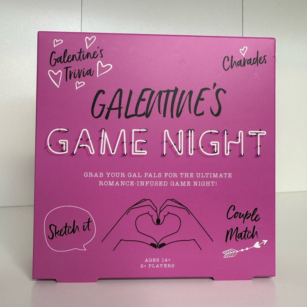 Galantine’s Game Night Trivia Charades Sketch It Couple Match